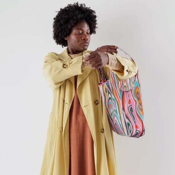 NWOT Standard Baggu - Candy Woodgrain - Picture 6 of 7